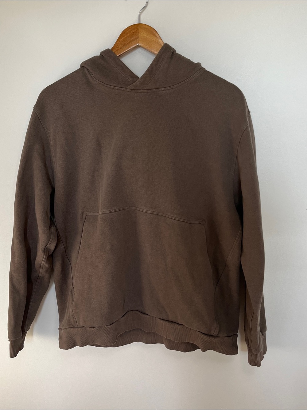 Lululemon Steady State Pullover Hoodie in Brown Size M